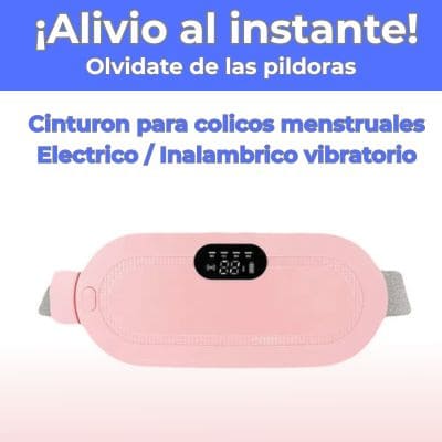 Cinturón Para Cólicos menstruales.
