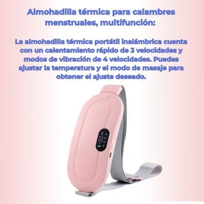 Cinturón Para Cólicos menstruales.
